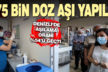 Denizli’de 875 bin doz aşı yapıldı