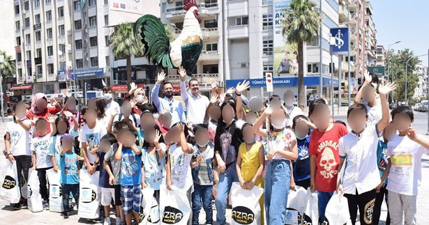 Ülkü Ocakları, çocukları sevindirdi