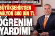 Büyükşehir’den 4 milyon 800 bin TL öğrenim yardımı