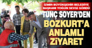 İzmir Büyükşehir Belediye Başkanı Tunç Soyer Bozkurt’u ziyaret etti