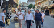 Buldan’ı ziyaret eden Osmanelili kadınlar seraları gezdi