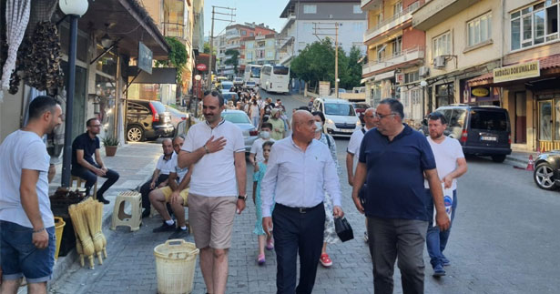 Buldan’ı ziyaret eden Osmanelili kadınlar seraları gezdi