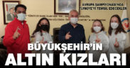 Başkan Zolan’a Altın kızlardan ziyaret