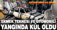 Kızılcabölük’te iş yerinde yangın çıktı, iş yeri kullanılmaz hale geldi