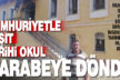 Ortaköylüler, taşımalı eğitimle harabeye dönen tarihi okulun restore edilmesini istiyor