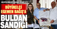Büyükelçi Egemen Bağış, ailesiyle birlikte Buldan’ı gezdi