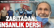 Çal zabıtası, dolandırılan yaşlı adam için para topladı