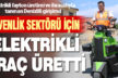 Denizlili elektrikli fayton üreticisi, güvenlik sektörü için elektrikli araç tasarladı