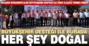 Büyükşehir destekliyor çiftçiler üretiyor