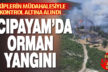 Acıpayam’da orman yangını