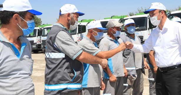 Başkan Örki Pamukkale ailesiyle bayramlaştı