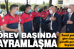 Geleneksel bayramlaşma pandemi kurallarına göre yapıldı