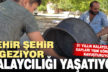 Şehir şehir gezen 31 yıllık kalaycı, mesleğini yaşatmaya çalışıyor
