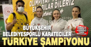Büyükşehir Belediyespor Türkiye Şampiyonu