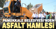 Pamukkale Belediyesinden asfalt hamlesi