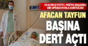 Küçük Tayfun, yuttuğu 50 kuruştan PAÜ’de kurtuldu