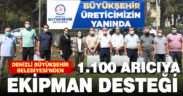 Büyükşehir’den 1.100 arıcıya ekipman desteği