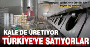 Kale’de üretilen tahin, büyük ilgi görüyor