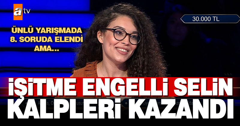 Denizlili işitme engelli yarışmacı sergilediği performansla büyük beğeni topladı