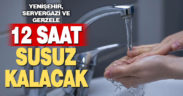 Yenişehir, Servergazi ve Gerzele’de su kesintisi