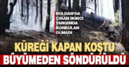 Buldan’da çıkan ikinci orman yangını söndürüldü