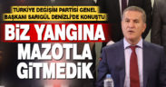 Sarıgül: “Biz yangına mazotla gitmedik, yangın üzerinden siyaset yapmadık”