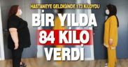 Tüp mide ameliyatıyla 84 kilo veren genç kız, hastalıklardan da kurtuldu