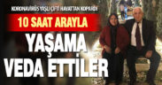 Karı-koca aynı gün koronaya yenik düştü