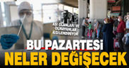 Aşı kartı ve PCR testi zorunluluğu 6 Eylül’de başlayacak