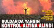 Başkan Zolan’dan, ‘Yangın büyük ölçüde kontrol altına alındı’ açıklaması