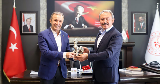 AK Partili Şahin Tin, İbanoğlu’nu ziyaret etti