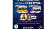 Merkezefendi’de Gençlik Festivali başlıyor