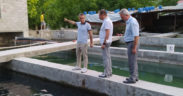 Çameli’de alabalık üreticilerine üst düzey ziyaret