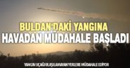 Buldan’daki yangına iki söndürme uçağıyla müdahale ediliyor
