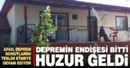 Acıpayamlı depremzedeler konutlarına kavuştu