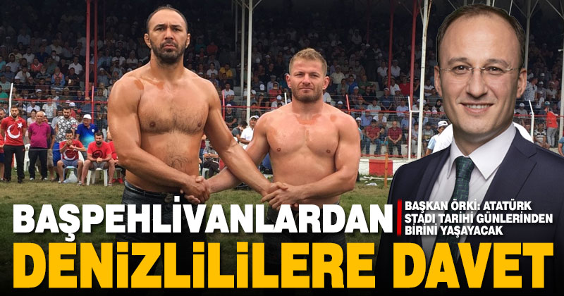 Başpehlivanlardan Pamukkale yağlı güreşlerine davet