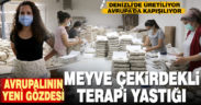 Denizli’de üretilen tahıl ve meyve çekirdekli terapi yastıkları Avrupa’dan ilgi görüyor