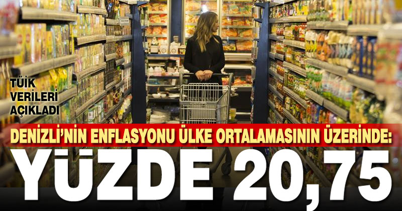 Denizli’de enflasyon artışı temmuzda da sürdü