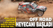 Damalı bayrak sallandı: Off Road Türkiye Şampiyonası Denizli etabı başladı