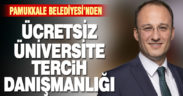 Pamukkale Belediyesi’nden ücretsiz üniversite tercih danışmanlığı