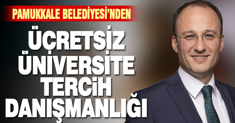 Pamukkale Belediyesi’nden ücretsiz üniversite tercih danışmanlığı