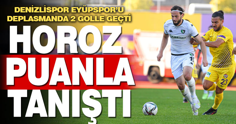 Denizlispor puanla tanıştı