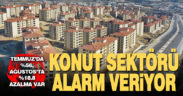 Konut satışlarında düşüş sürüyor