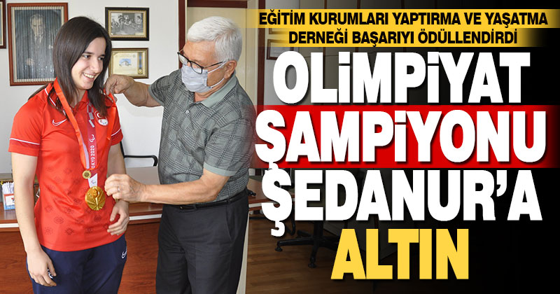 Olimpiyat şampiyonu Şeydanur’a altın