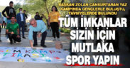 Başkan Zolan gençlerle buluştu