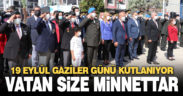 Denizli’de Gaziler Günü kutlandı