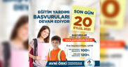 Eğitim yardımı başvurusunda son gün yarın