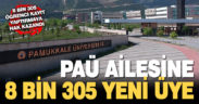 PAÜ’ye bu yıl 8 bin 305 öğrenci kayıt yaptırmaya hak kazandı