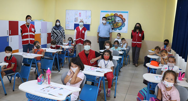 Kızılay’dan miniklere hijyen ve ilkyardım eğitimi