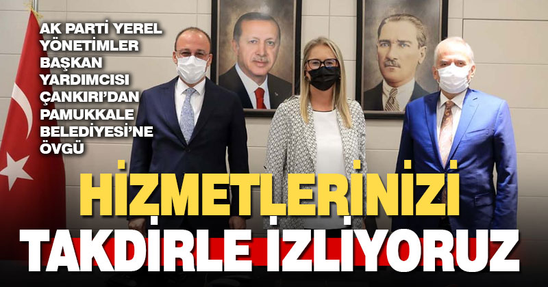 Ak Parti Yerel Yönetimler Başkan Yardımcısından, Başkan Örki’ye ziyaret